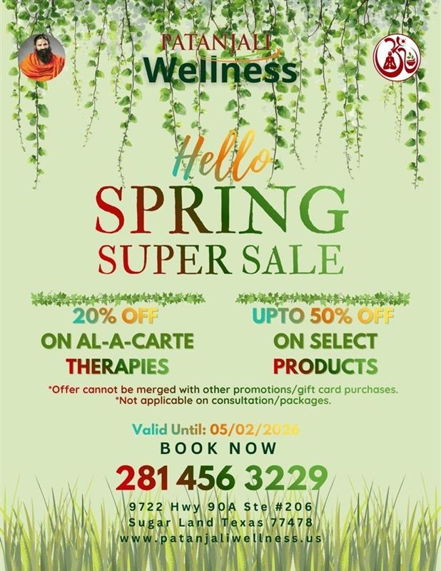 Patanjali Spring Sale Offer