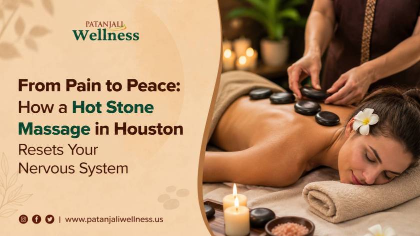 Hot Stone Massage in Houston