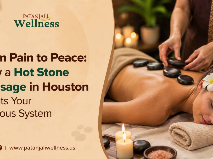 Hot Stone Massage in Houston