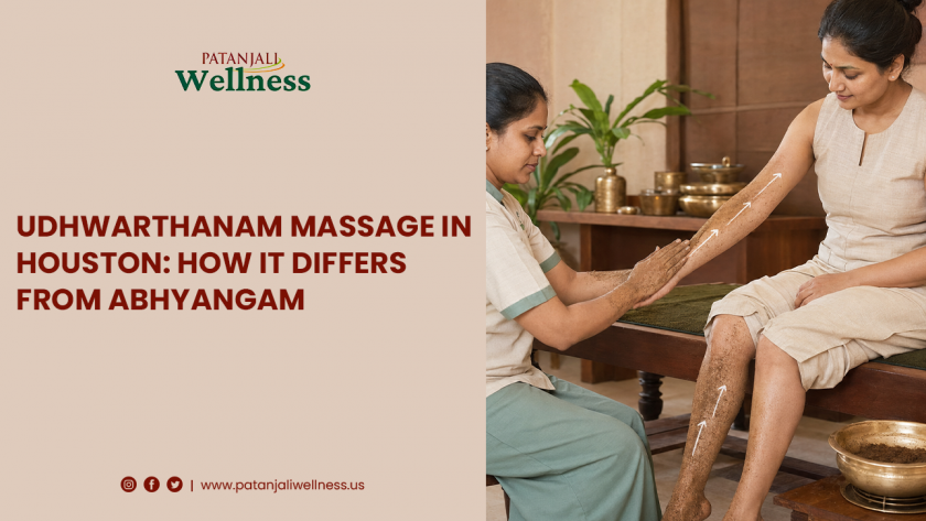 Udhwarthanam Massage in Houston